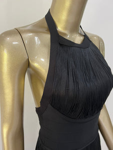 PERICALLIS Tassel Bandage Dress