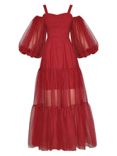 Load image into Gallery viewer, TUBERARIA Mesh Maxi Dress
