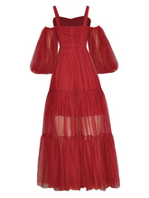 Load image into Gallery viewer, TUBERARIA Mesh Maxi Dress
