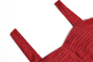 TUBERARIA Mesh Maxi Dress