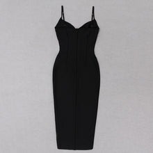 Load image into Gallery viewer, TRIPETALEIA Bandage Side Slit Midi
