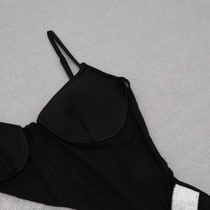 TRIPETALEIA Bandage Side Slit Midi