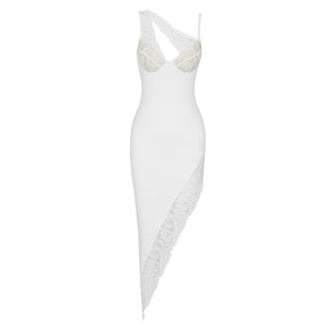 TECOPHILAEA  White Bandage Midi