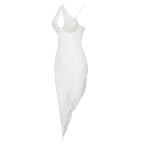 TECOPHILAEA  White Bandage Midi
