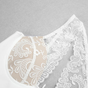 TECOPHILAEA  White Bandage Midi
