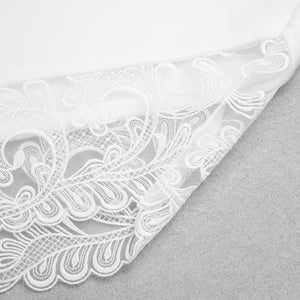 TECOPHILAEA  White Bandage Midi
