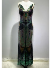 Load image into Gallery viewer, TRICYRTIS Sequin Long Dress
