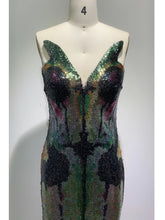 Load image into Gallery viewer, TRICYRTIS Sequin Long Dress
