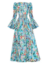Load image into Gallery viewer, TULBAGHIA Flare Sleeve Maxi
