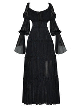 Load image into Gallery viewer, UEBELMANNIA Flare Sleeve Maxi
