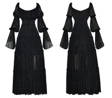 Load image into Gallery viewer, UEBELMANNIA Flare Sleeve Maxi
