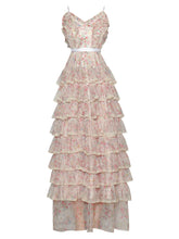 Load image into Gallery viewer, TYPHA Cascading Ruffle Maxi
