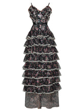 Load image into Gallery viewer, TYPHA Cascading Ruffle Maxi
