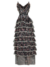Load image into Gallery viewer, TYPHA Cascading Ruffle Maxi
