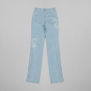 TSUGA Denim Top Pants Set