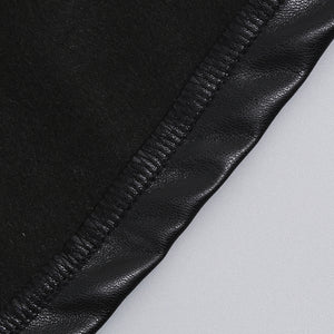 UMBELLULARIA PU Leather Dress