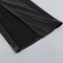 Load image into Gallery viewer, UMBELLULARIA PU Leather Dress
